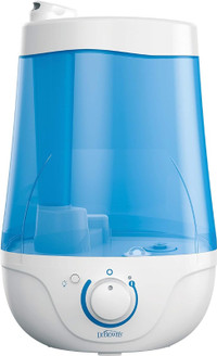 Dr. Brown's Ultrasonic Cool Mist Humidifier with Nightlight Blue