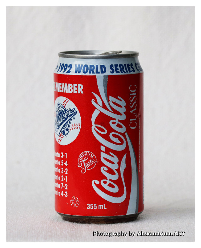 Toronto Blue Jays 1992 World Series Coke Classic Can in Arts & Collectibles in City of Toronto - Image 3