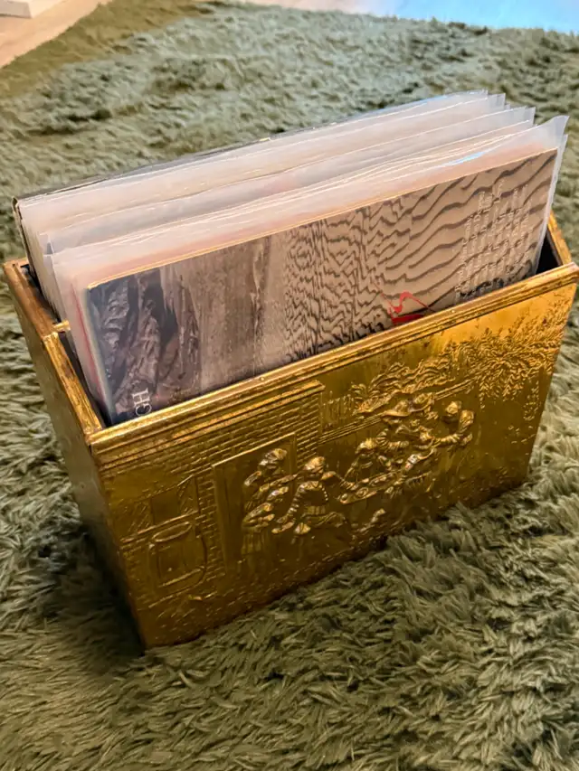 Antique Record Magazine Holder63815757463041121