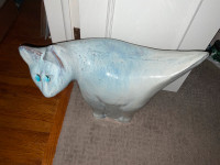 Amazing Large Sized Ceramic cat for sale