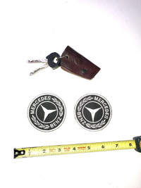 Mercedes Benz key holster and patches