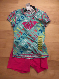 Roxy swim set size 6 girls brand new