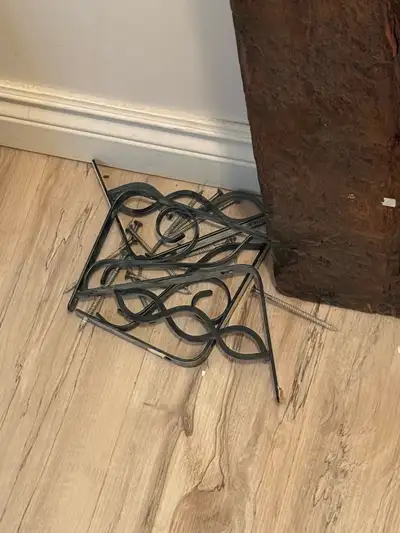 barn wood shelves with hangers , View more