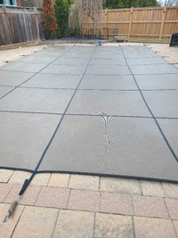 Safety pool cover