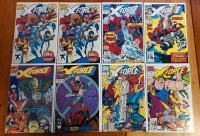 X-Force Marvel comics Deadpool Spiderman Cable Domino 