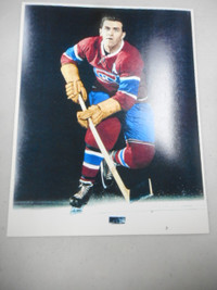 MAURICE RICHARD POSTER 8 1/4'' X 10 1/2 ''