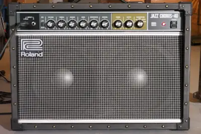Excellent amp. Bought it new & sounds great. Has EQ, Distortion, Reverb, Headphone Jack, Effect loop...