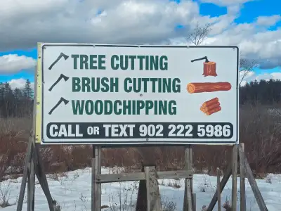 SPRING PROPERTY CLEANUP. Cleanup. Trees Cut & De Limber, Brush Cutting & Wood Chipping & More We are...
