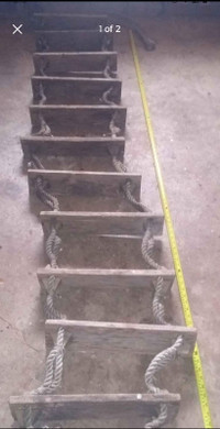 Antique Nautical Ladder