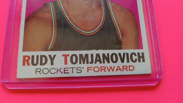 1971-72 Topps Rookie RUDY TOMJANOVICH Basketball Card #9163234577844609123