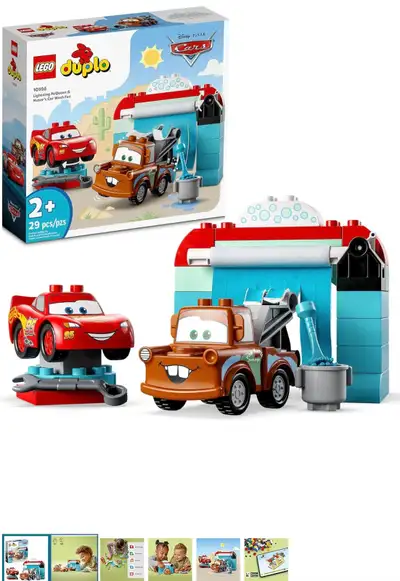 LEGO DUPLO Disney and Pixar's Cars Lightning McQueen & Mater's, View more