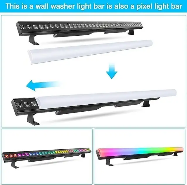 LED Wash Light Bar, 120W 40" Stage Light, Spectrum in Indoor Lighting & Fans in Kitchener / Waterloo - Image 3