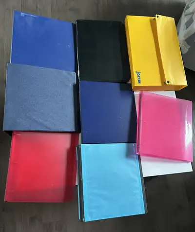 Various Binders and Portfolio Binders, View more