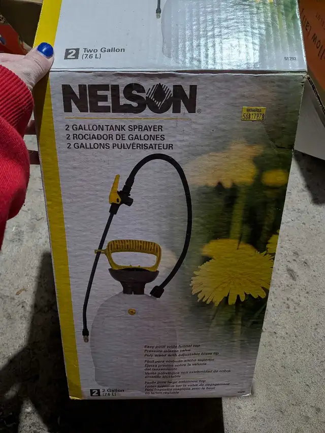 Nelson 2 Gallon Sprayer64418615897474122
