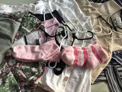 QualityTops(Sizing more like ?L/M)+2 PairsPlushSocks[Shorts Free, View more