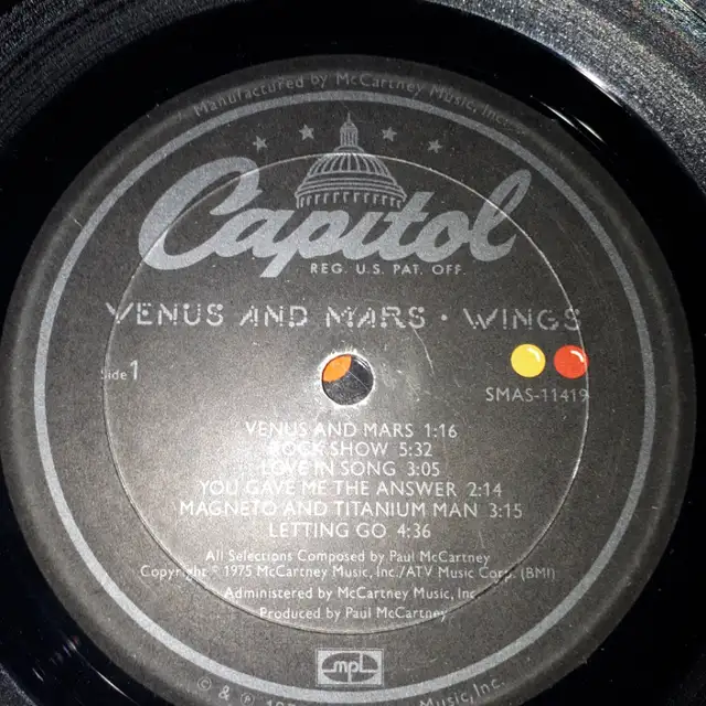 Vinyl Venus and Mars  Paul McCartney and Wings63010223640195123