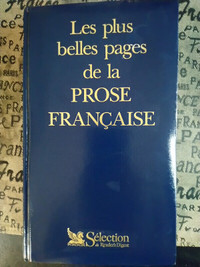 Les Plus Belles Pages de la Prose Française Reader's Digest