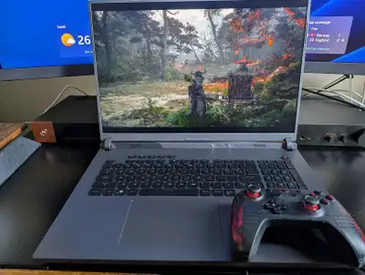 Warranty 2028 ROG Strix G18 4070 gaming laptop, ordinateur  jeux, View more