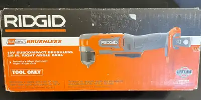 RIDGID R87701B Right Angle Drill In Box, View more