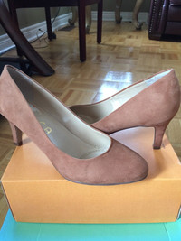 Brand new UNISA , light brown suede shoes  $30