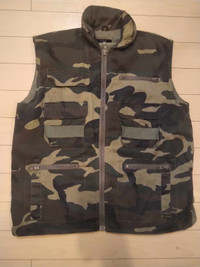 ROTHCO Camouflage Ranger Camo Vest Size L > Shediac N.B.