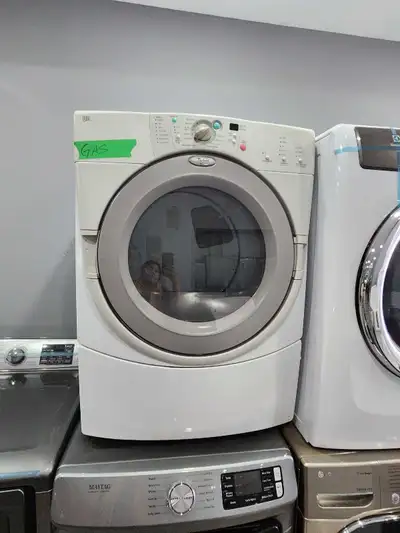 WHIRLPOOL DUET 27 W GAS DRYER STACKABLE , View more