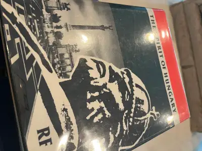 Book title is The Spirit of Hungary. Large table top book with many illustrations. A panorama of Hun...