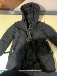 medium black puffer coat 35$ or best offer