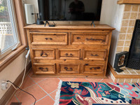 Beautiful Rustic Wooden Sideboard.  Excellent Condition
