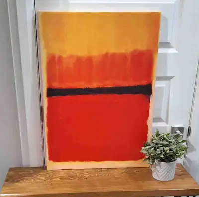 ✴️ BEAU CADRE 54 CM X 74 CM DE ROTHKO , View more