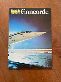 1975 British Airways Concorde Brochure