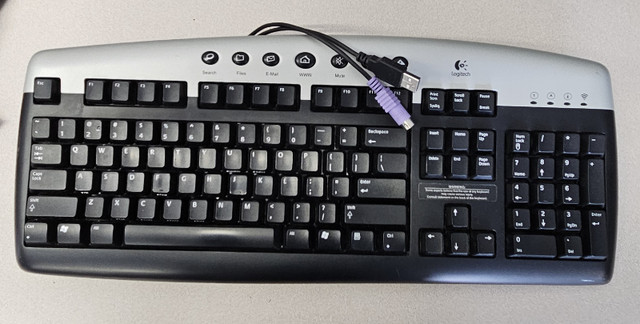 Logitech Premium Internet Keyboards, Wired USB/PS2 in Mice, Keyboards & Webcams in Dartmouth