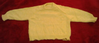 Toddlers Baby Sweater 19 Yellow $50.00 Brand New