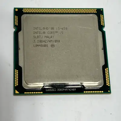 Intel Core i5-650 Processor cpu , View more