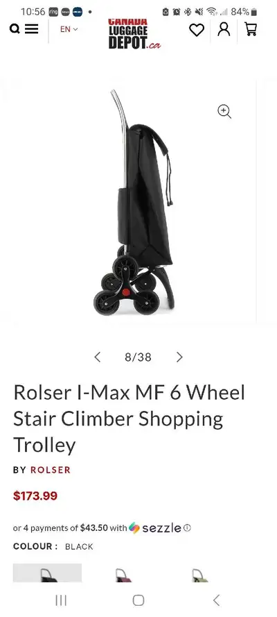 *Reduced*Rolser Big Polar Stair Climber Shopping Trolley, View more