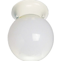 10 pc.  White ceiling Glass Globes light $9.99 each