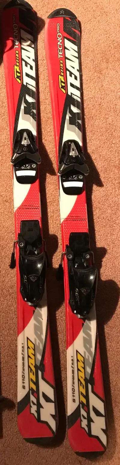 Skis, bindings, ski boots, View more
