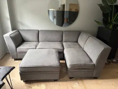 Grey Sectional Sofa , View more