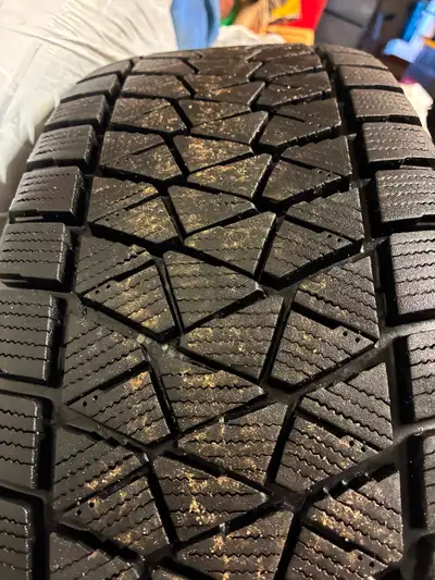 Bridgestone Blizzak snow tires Used 1/2 a season. Tires cost $280 each at Costco. Rims cost $143 eac...