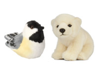 NEW Plush toys: Audobon Goldfinch / WWF Polar Bear