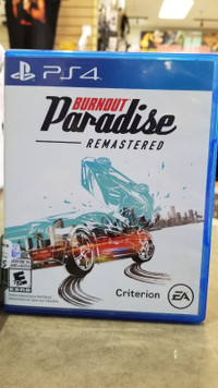 Burnout Paradise Remastered PS4 Game