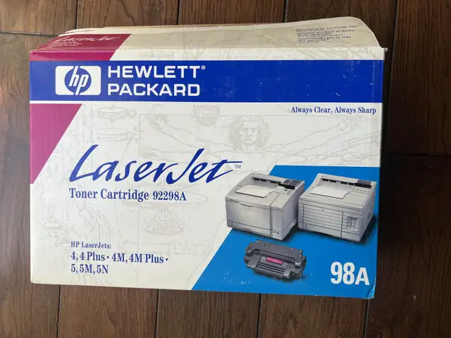 HP LaserJet Toner Cartridge 92298A (98A) in Printers, Scanners & Fax in City of Toronto - Image 2
