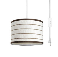 Plug in Weaving Lampshade Light (NEW)