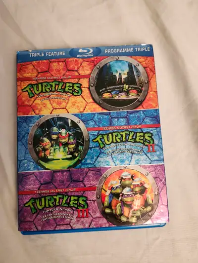 Blu-Ray TMNT I II & III Collection Case - Teenage Mutant Ninja T, View more