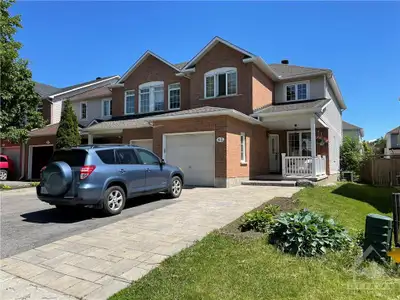 Available for rent from July 1 – Spacious semi-detached house near Kanata Centre/Tech Park, freshly...