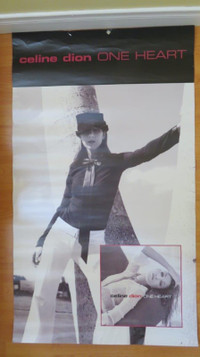 Céline Dion 2 affiches publicitaires
