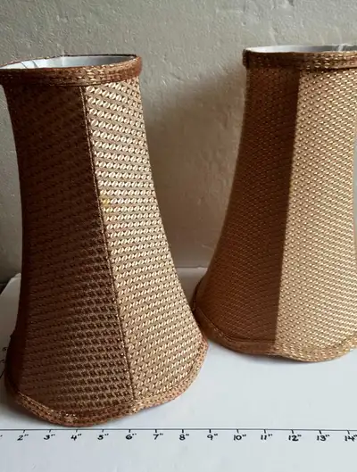 TWO NEW LAMP SHADES, View more