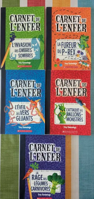 Lot of 9 Children's Chapter Books /  9 livres pour enfants, View more