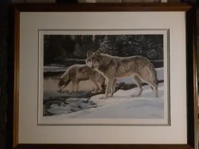 3 Lissa Calvert wildlife numbered prints, View more