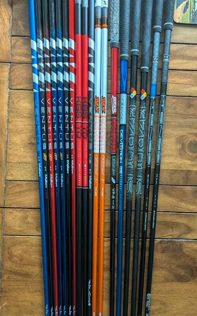 SHAFTS - Ventus Velo+, TR, Tour AD VF, Hzrdus, Tenzei, KBS,, View more
